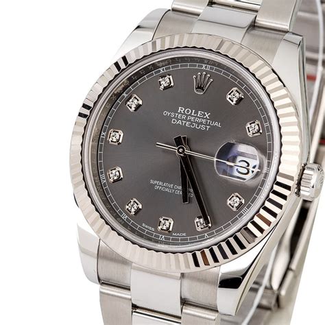 rolex oyster perpetual datejust ii dark rhodium &|Rolex Datejust 36mm pink.